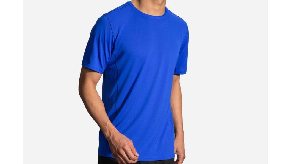 Brooks Ghost Men's Short Sleeve Shirt, Royal, Small 211133-Royal-S