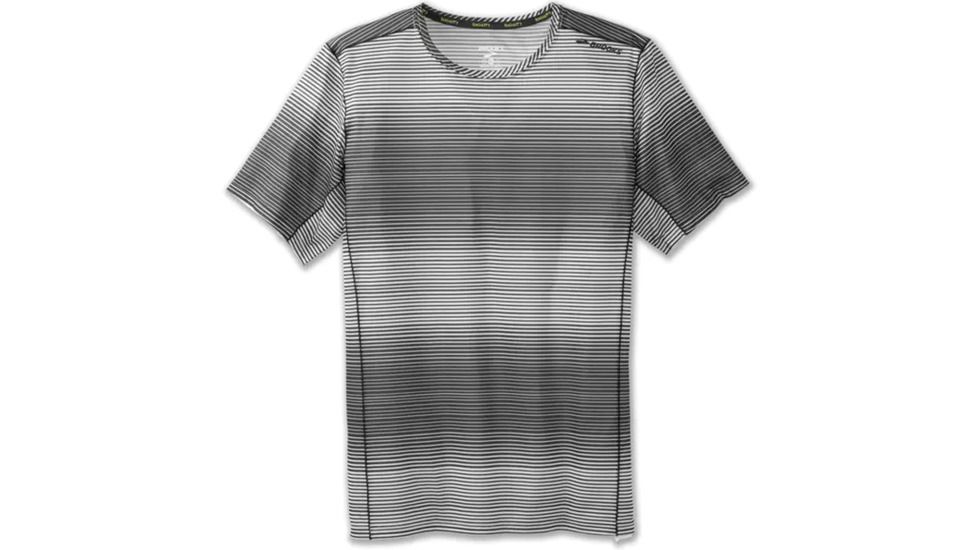 Brooks Ghost Short Sleeve Shirt - Mens, Ash Haze, Large, 211133046.035