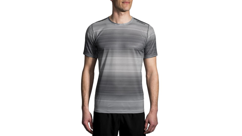 Brooks Ghost Short Sleeve Shirt - Mens, Ash Haze, Small, 211133046.025