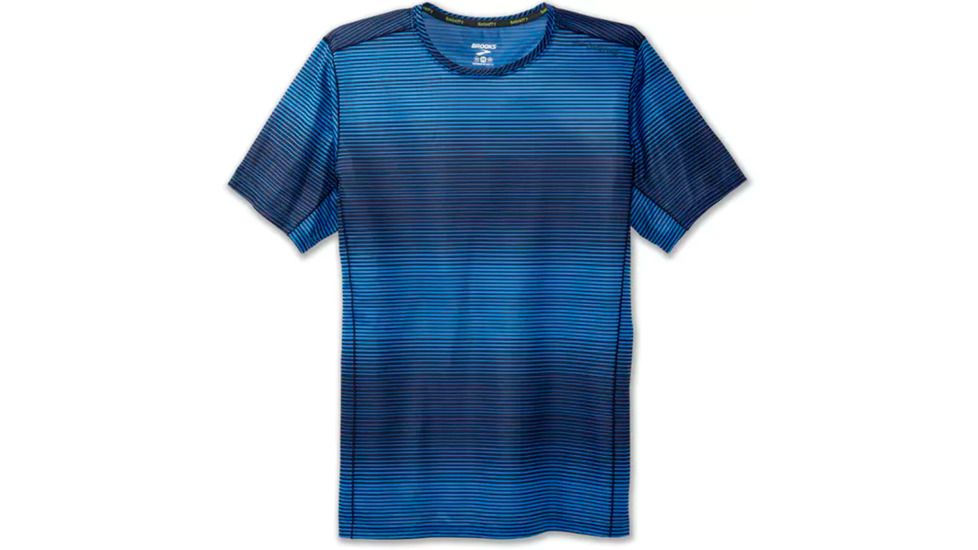 Brooks Ghost Short Sleeve Shirt - Mens, Azul Haze, Large, 211133487.035