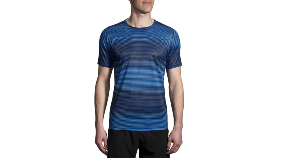 Brooks Ghost Short Sleeve Shirt - Mens, Azul Haze, Medium, 211133487.030