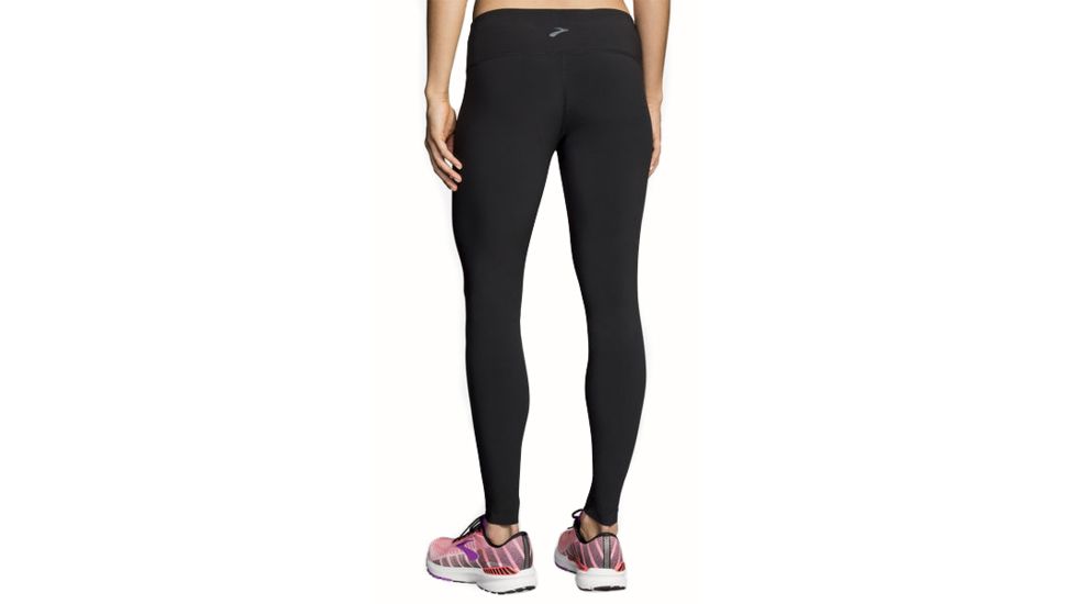 Brooks Ghost Tight - Womens, Black, Large, 221347001.035