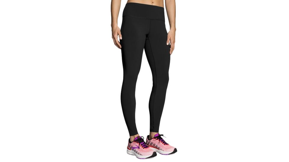 Brooks Ghost Tight - Womens, Black, Small, 221347001.025