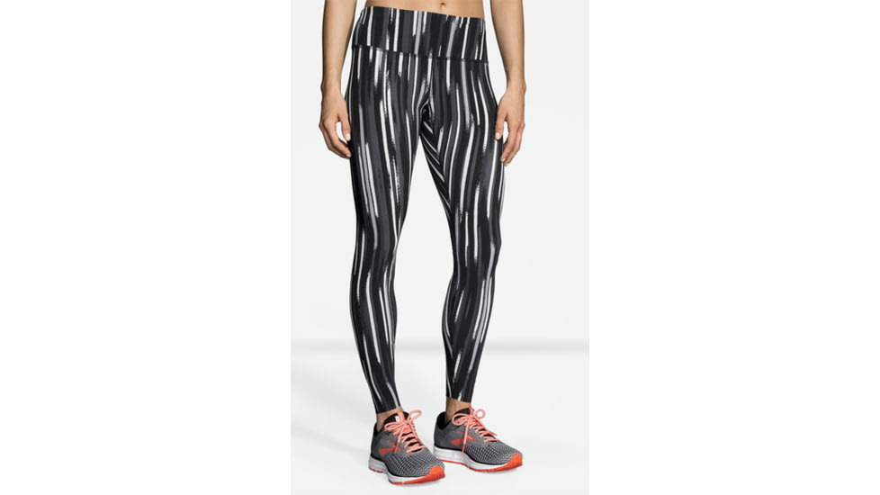 Brooks Ghost Tight - Womens, Black Lightray, Small, 221347077.025