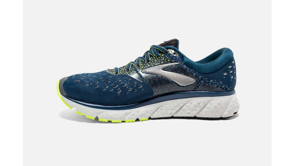 Brooks Glycerin 16 Mens Road Running Shoes, Blue/Nightlife/Black, 15 US, Medium, 1102891D429.150