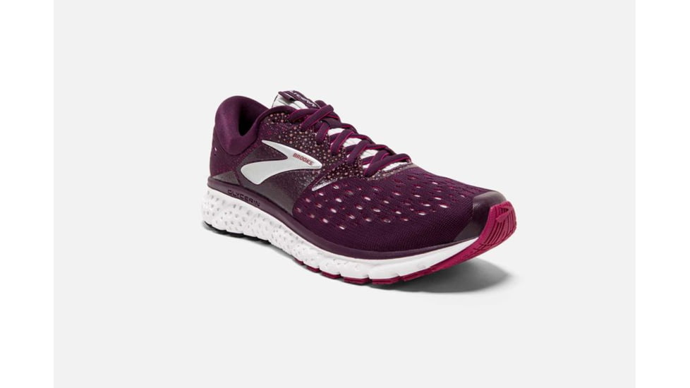 Brooks Glycerin 16 Womens Road Running Shoes, Purple/Pink/Grey, 7 US, Medium, 1202781B527.070