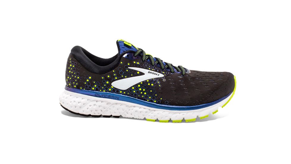 Brooks Glycerin 17 Road Running Shoe - Mens, Black/Blue/Nightlife, 9D, 1102961D069.090