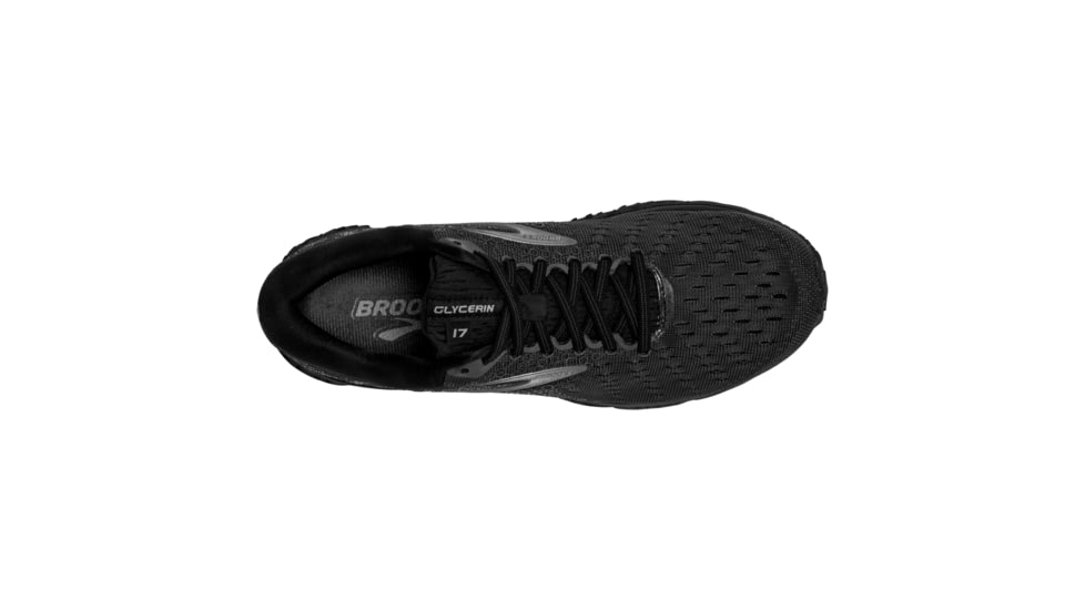Brooks Glycerin 17 Road Running Shoe - Mens, Black/Ebony, Medium, 7.0, 1102961D071.070