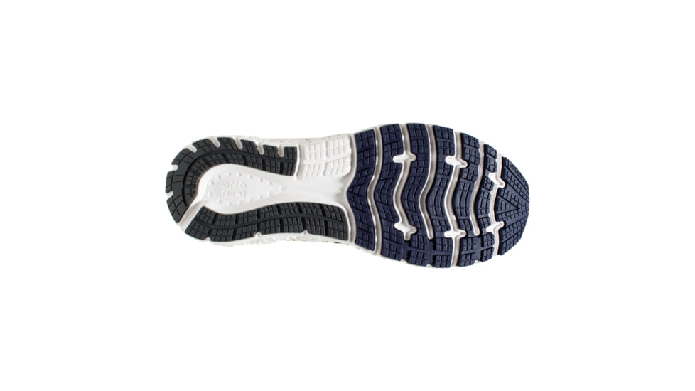 Brooks Glycerin 17 Road Running Shoe - Mens, Grey/Navy/Gold, Medium, 7.0, 1102961D048.070