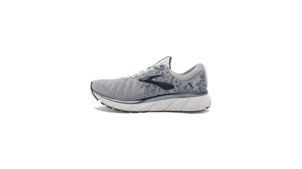 Brooks Glycerin 17 Road Running Shoe - Mens, Grey/Navy/White, Medium, 7.0, 1102961D015.070