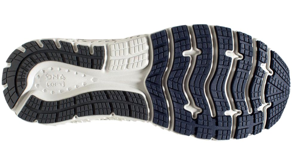 Brooks Glycerin 17 Road Running Shoes - Mens, Grey/Navy/White, 8.5D, 1102961D015.085