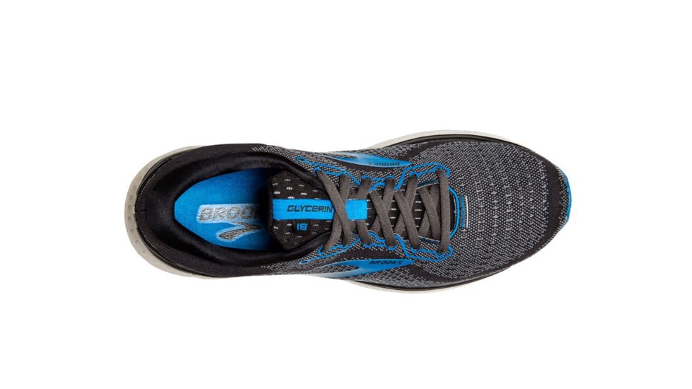 Brooks Glycerin 18 Road Running Shoe - Mens, Black/Ebony/Blue, 11.5E, 1103292E064.115