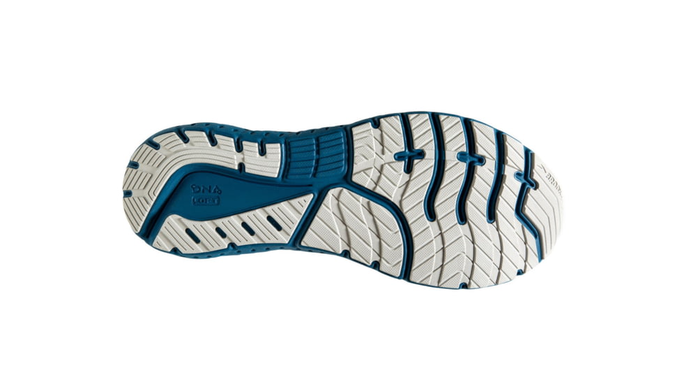 Brooks Glycerin 18 Road Running Shoe - Mens, White/Grey/Poseidon, 11.5D, 1103291D178.115