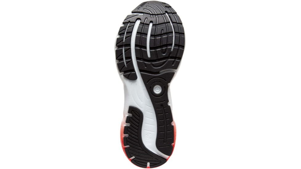 Brooks Glycerin 20 Running Shoes - Mens, Black/Blackened Pearl/Fiery Red, 8.5, 1103821D090.085