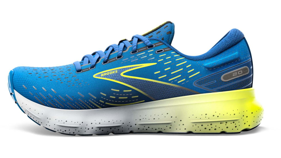 Brooks Glycerin 20 Running Shoes - Mens, Blue/Nightlife/White, 10.0, 1103821D482.100