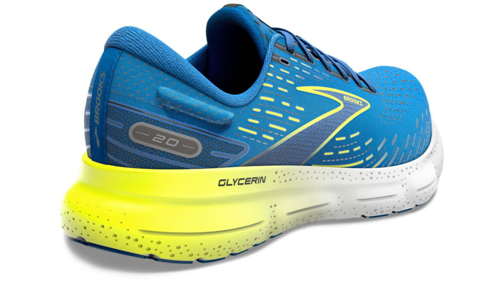 Brooks Glycerin 20 Running Shoes - Mens, Blue/Nightlife/White, 10.0, 1103821D482.100