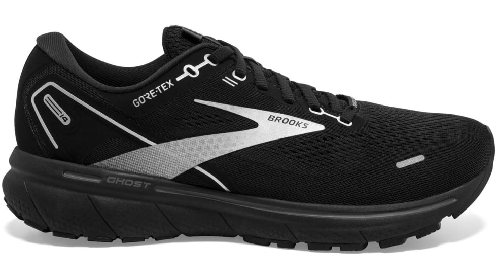 Brooks Ghost 14 GTX Running Shoes - Mens, Black/Black/Ebony, 9.0, 1103681D020.090