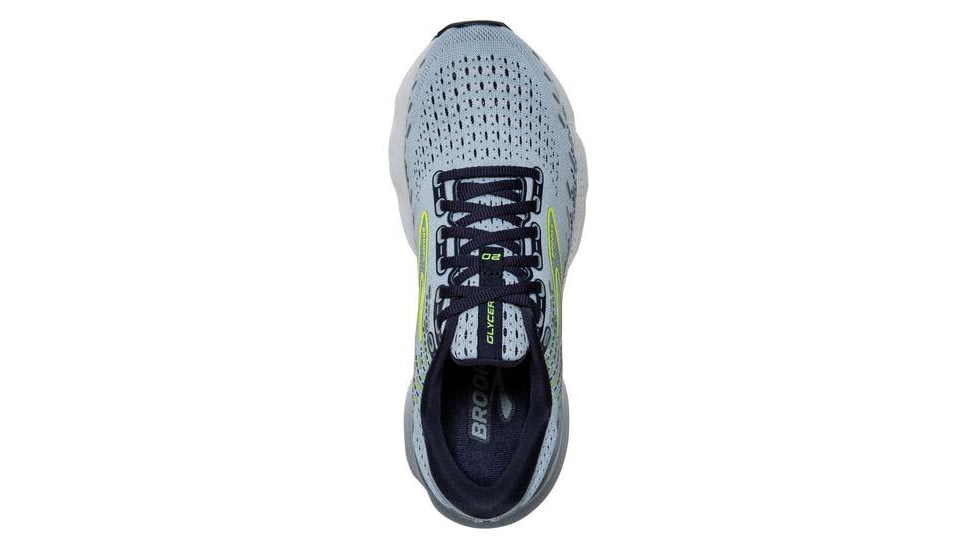 Brooks Glycerin 20 Running Shoes - Womens, Medium, Light Blue/Peacoat/Nightlife, 10.0, 1203691B416.100