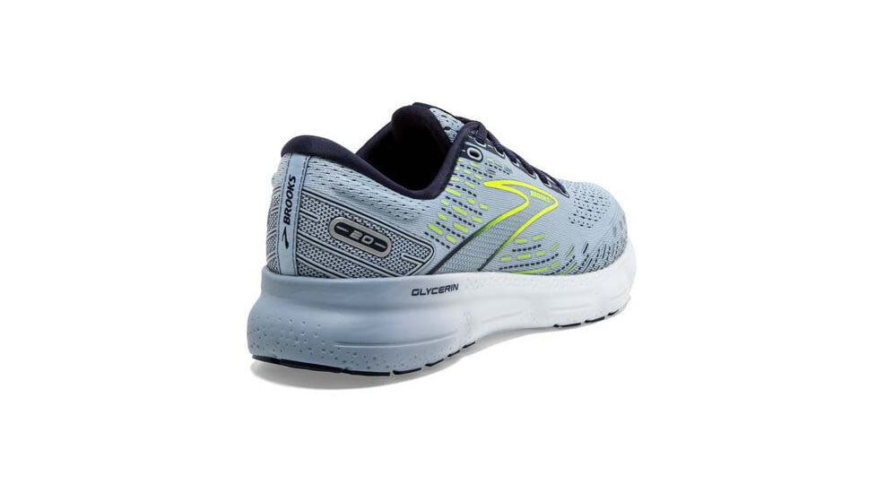 Brooks Glycerin 20 Running Shoes - Womens, Medium, Light Blue/Peacoat/Nightlife, 10.0, 1203691B416.100