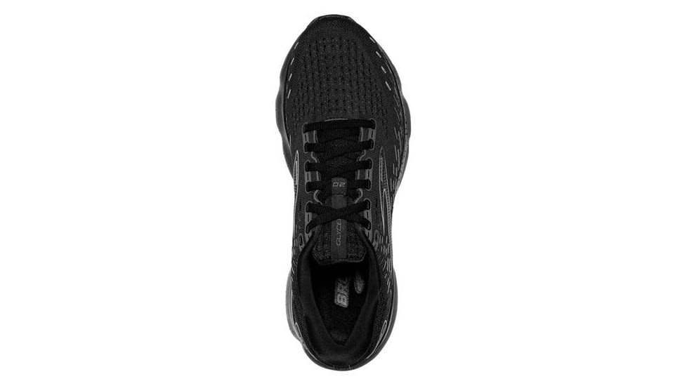 Brooks Glycerin 20 Running Shoes - Womens, Wide, Black/Black/Ebony, 6.0, 1203691D020.060