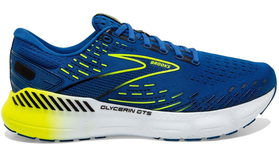 Brooks Glycerin GTS 20 Running Shoes - Mens, Blue/Nightlife/White, 9.0, 1103831D482.090