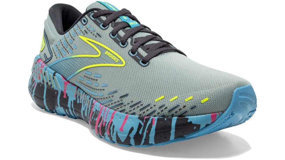 Brooks Glycerin GTS 20 Running Shoes - Mens, Jadeite/Alaskan Blue/Ebony, 11.5, 1103831D492.115