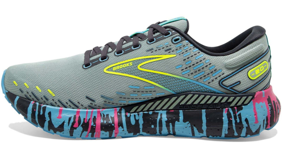 Brooks Glycerin GTS 20 Running Shoes - Mens, Jadeite/Alaskan Blue/Ebony, 11.5, 1103831D492.115