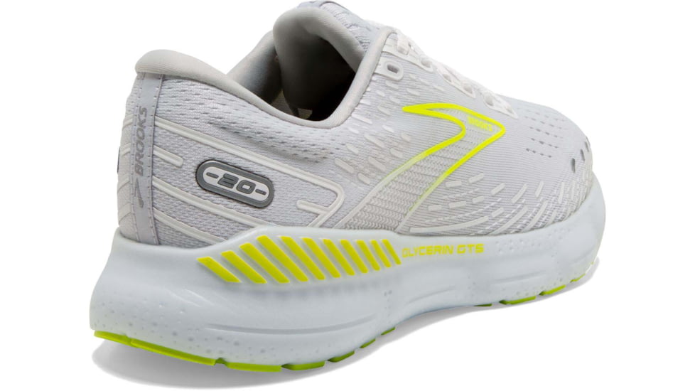 Brooks Glycerin GTS 20 Running Shoes - Mens, White/Nightlife, 13.0, 1103831D135.130