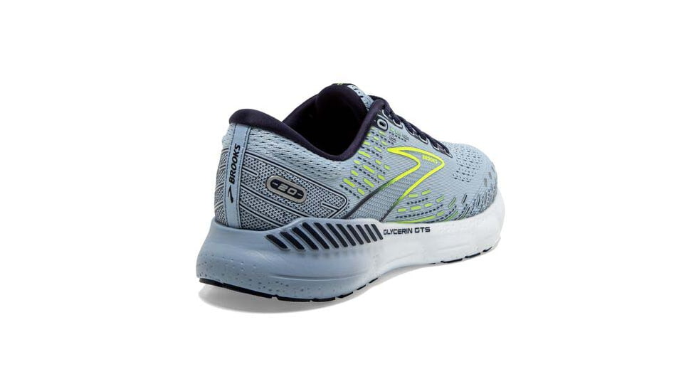 Brooks Glycerin GTS 20 Running Shoes - Womens, Medium, Light Blue/Peacoat/Nightlife, 8.5, 1203701B416.085