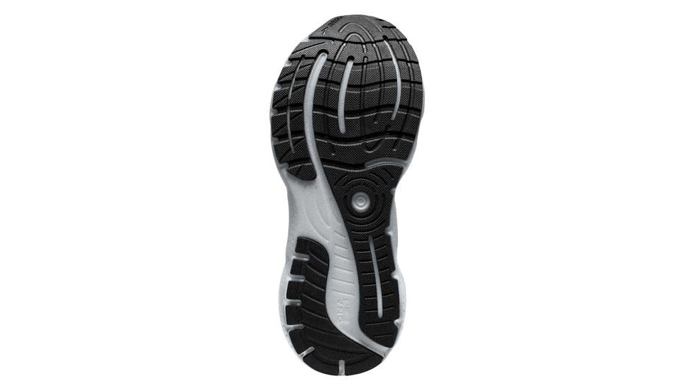 Brooks Glycerin GTS 20 Running Shoes - Womens, Medium, Black/White/Alloy, 6.0, 1203701B059.060