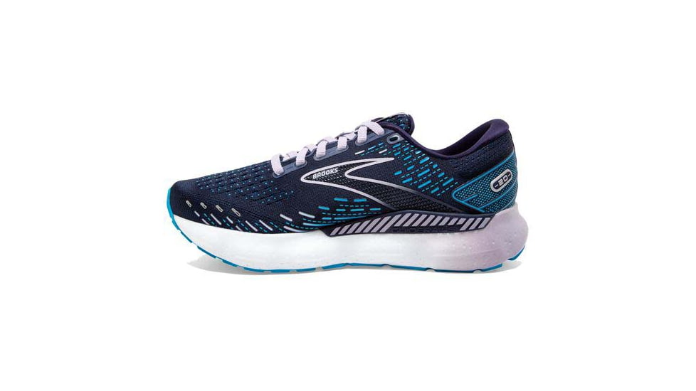 Brooks Glycerin GTS 20 Running Shoes - Womens, Medium, Peacoat/Ocean/Pastel Lilac, 7.5, 1203701B499.075