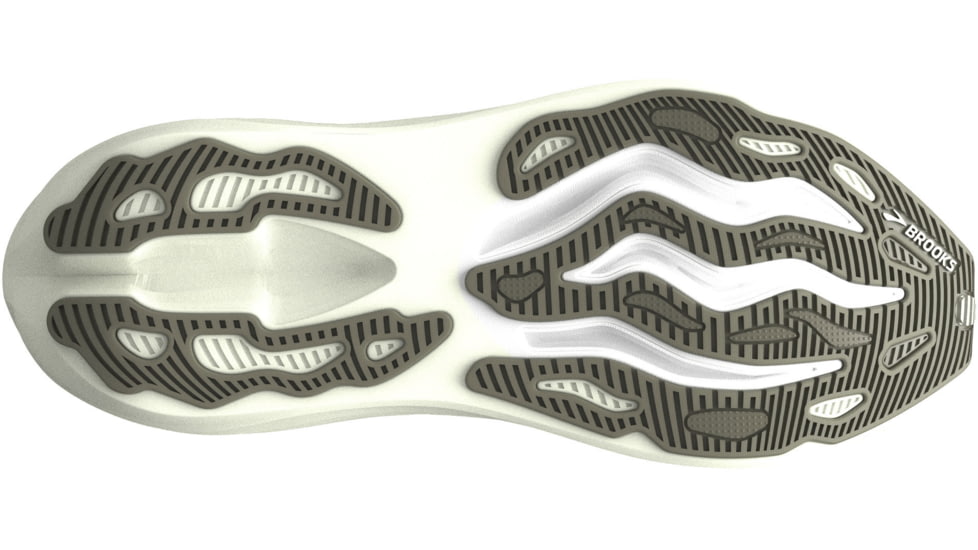 Brooks Glycerin Max Road Running Shoes - Mens, Grey/Dusty Olive/Tea, 9, 1D, 1104471D158.090