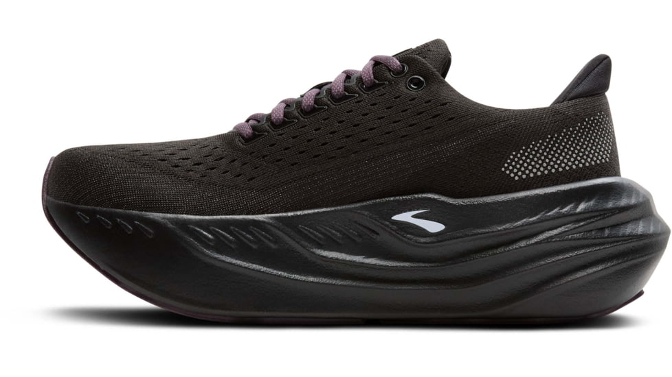 Brooks Glycerin Max Road Running Shoes - Womens, Black/Orchid Ice/Grey, 6.5 US/Medium, 1204361B067.065