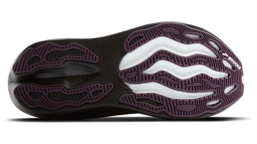 Brooks Glycerin Max Road Running Shoes - Womens, Black/Orchid Ice/Grey, 6.5 US/Medium, 1204361B067.065