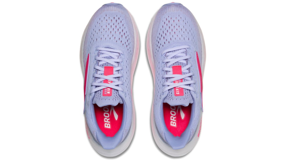 Brooks Glycerin Max Road Running - Womens, Blue Heron/Diva Pink/White, 6, 1B, 1204361B447.060