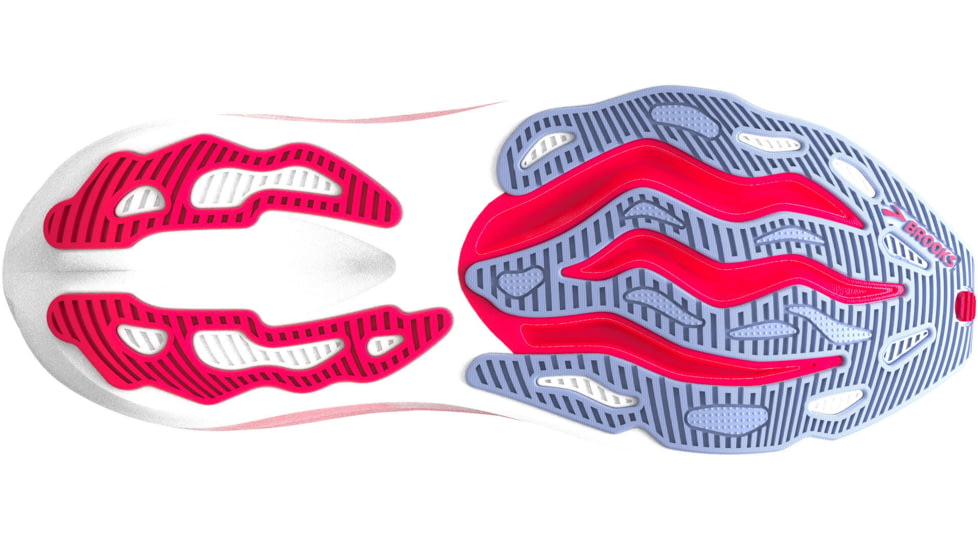 Brooks Glycerin Max Road Running - Womens, Blue Heron/Diva Pink/White, 6, 1B, 1204361B447.060