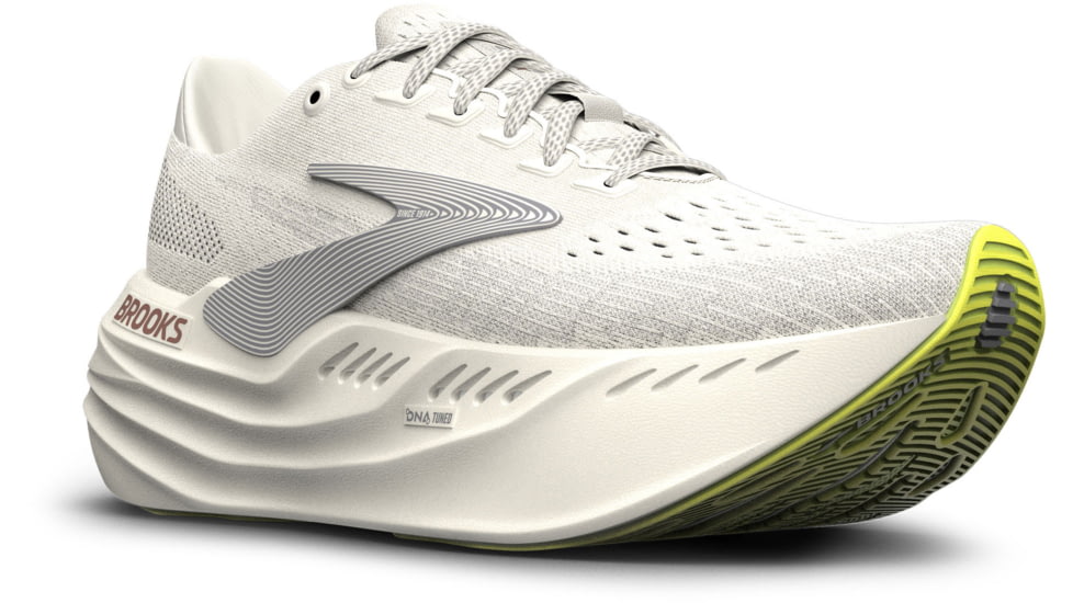 Brooks Glycerin Max Road Running - Womens, Coconut/Alloy/Rose, 9, 1B, 1204361B115.090