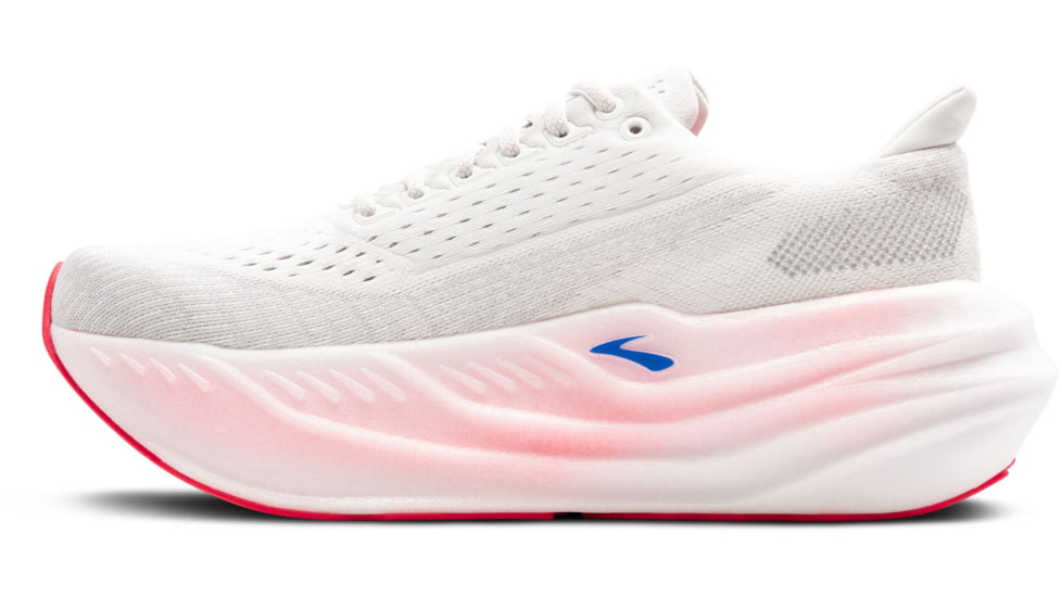 Brooks Glycerin Max Road Running Shoes - Womens, White/Black/Diva Pink, 7.5 US/Medium, 1204361B118.075