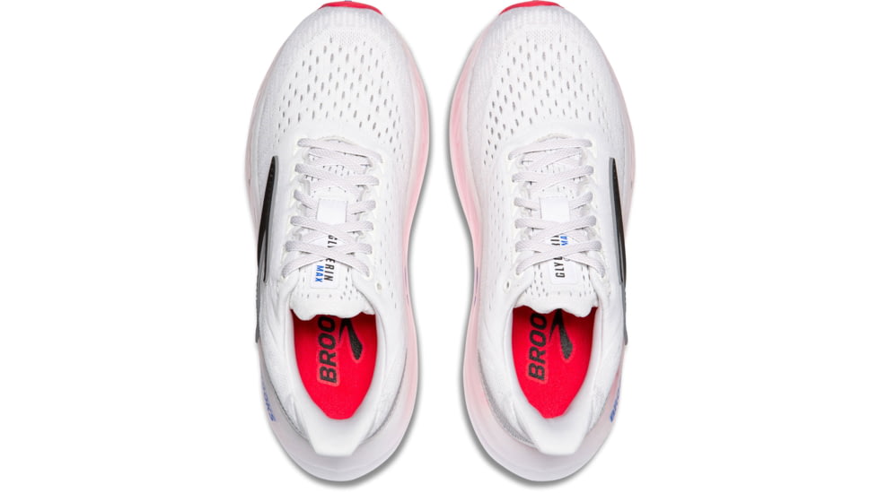 Brooks Glycerin Max Road Running Shoes - Womens, White/Black/Diva Pink, 7.5 US/Medium, 1204361B118.075
