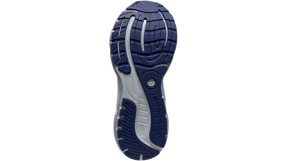 Brooks Glycerin StealthFit 20 Running Shoes - Mens, Oyster/Alloy/Blue Depths, 9.0, 1103841D081.090