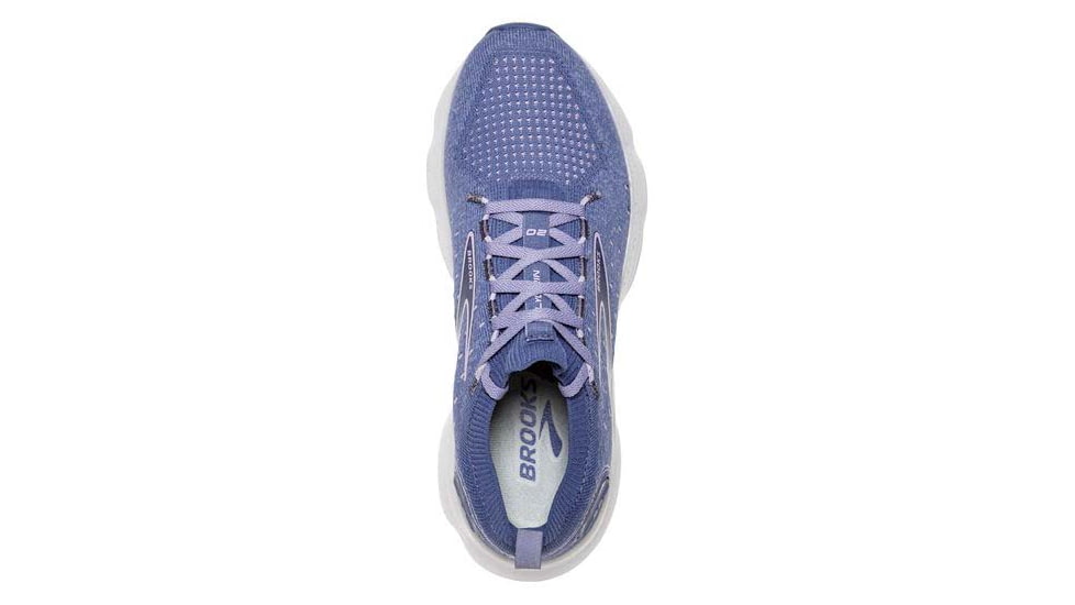 Brooks Glycerin StealthFit 20 Running Shoes - Womens, Medium, Blue/Pastel Lilac/White, 9.0, 1203721B402.090