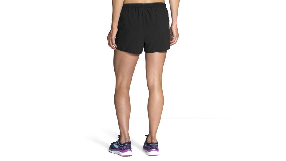 Brooks Go-To 3 Inch Womens Running Short - Womens, Black, Extra Large, 221203-Black-XL