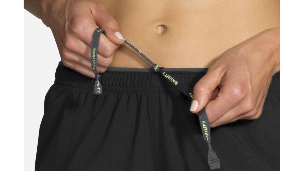 Brooks Go-To 3 Inch Womens Running Short - Womens, Black, Extra Large, 221203-Black-XL