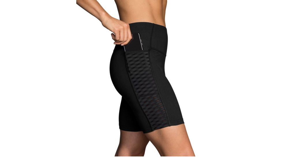 Brooks Greenlight 7 Inch Short Tights - Women's, Black, L, 221348001.035