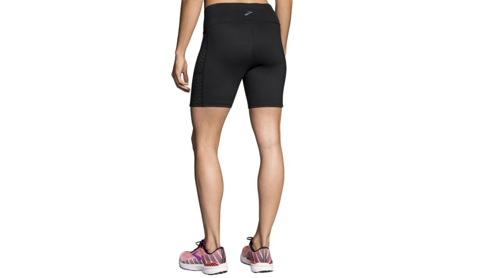 Brooks Greenlight 7 Inch Short Tight - Womens, Black, Large, 221348001.035
