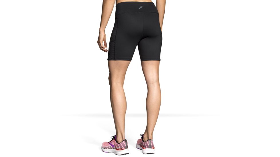 Brooks Greenlight 7 Inch Short Tights - Womens, Black, XS, 221348001.02