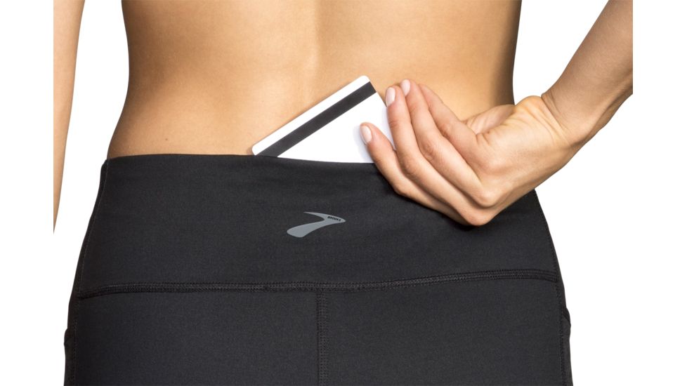 Brooks Greenlight Tight - Womens, Black, S, 221350001.025