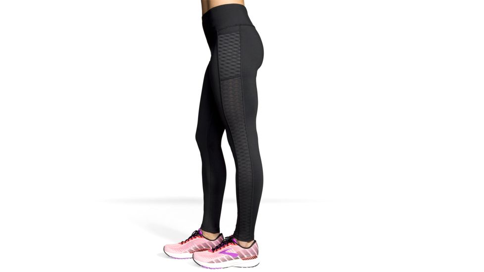 Brooks Greenlight Tight - Womens, Black, S, 221350001.025