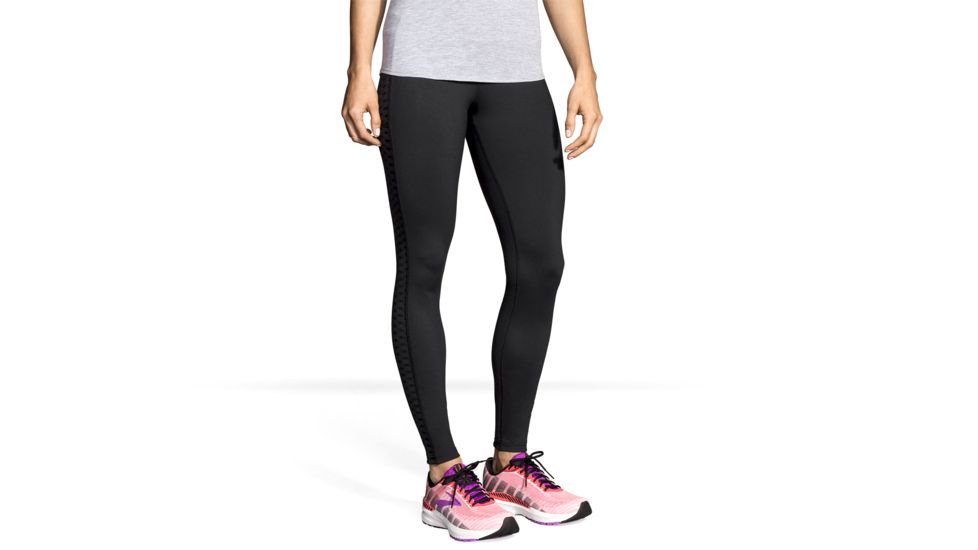 Brooks Greenlight Tight - Womens, Black, S, 221350001.025