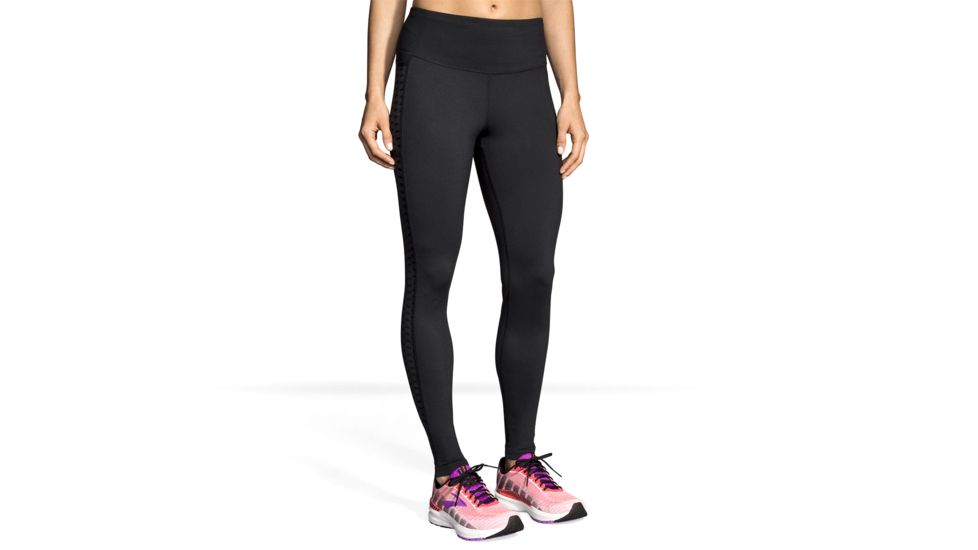 Brooks Greenlight Tight - Womens, Black, S, 221350001.025
